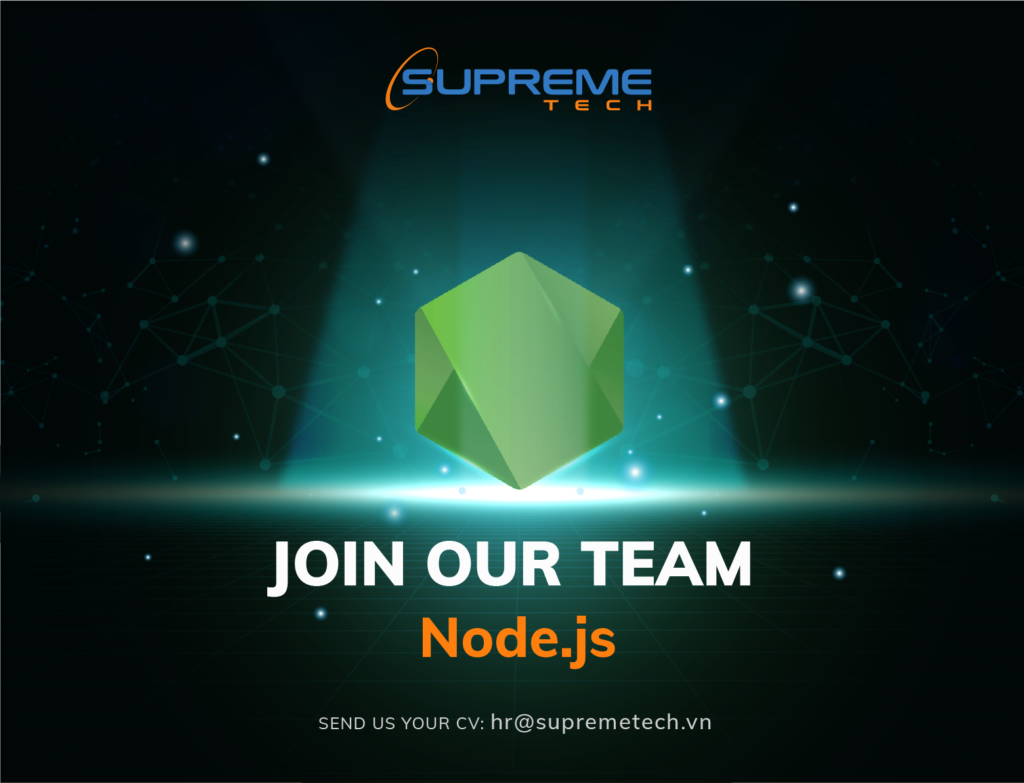 SupremeTech is hiring backend developer node js SupremeTech is hiring backend developer node js