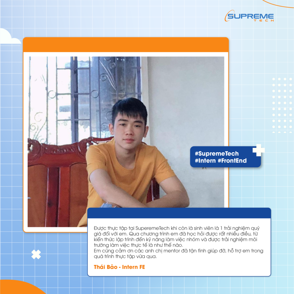 Thái Bảo - Intern FE Thái Bảo - Intern FE