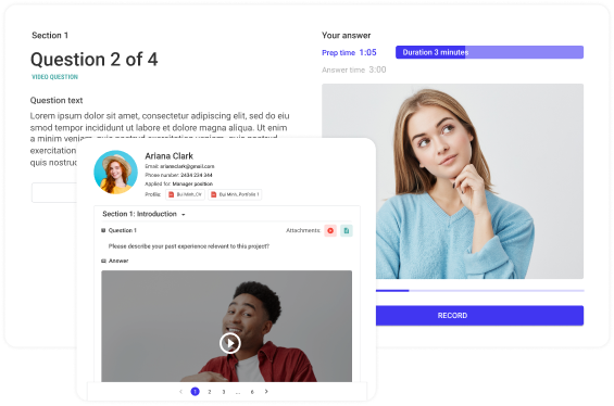 Manage and set up the interview Miahire Manage and set up the interview Miahire