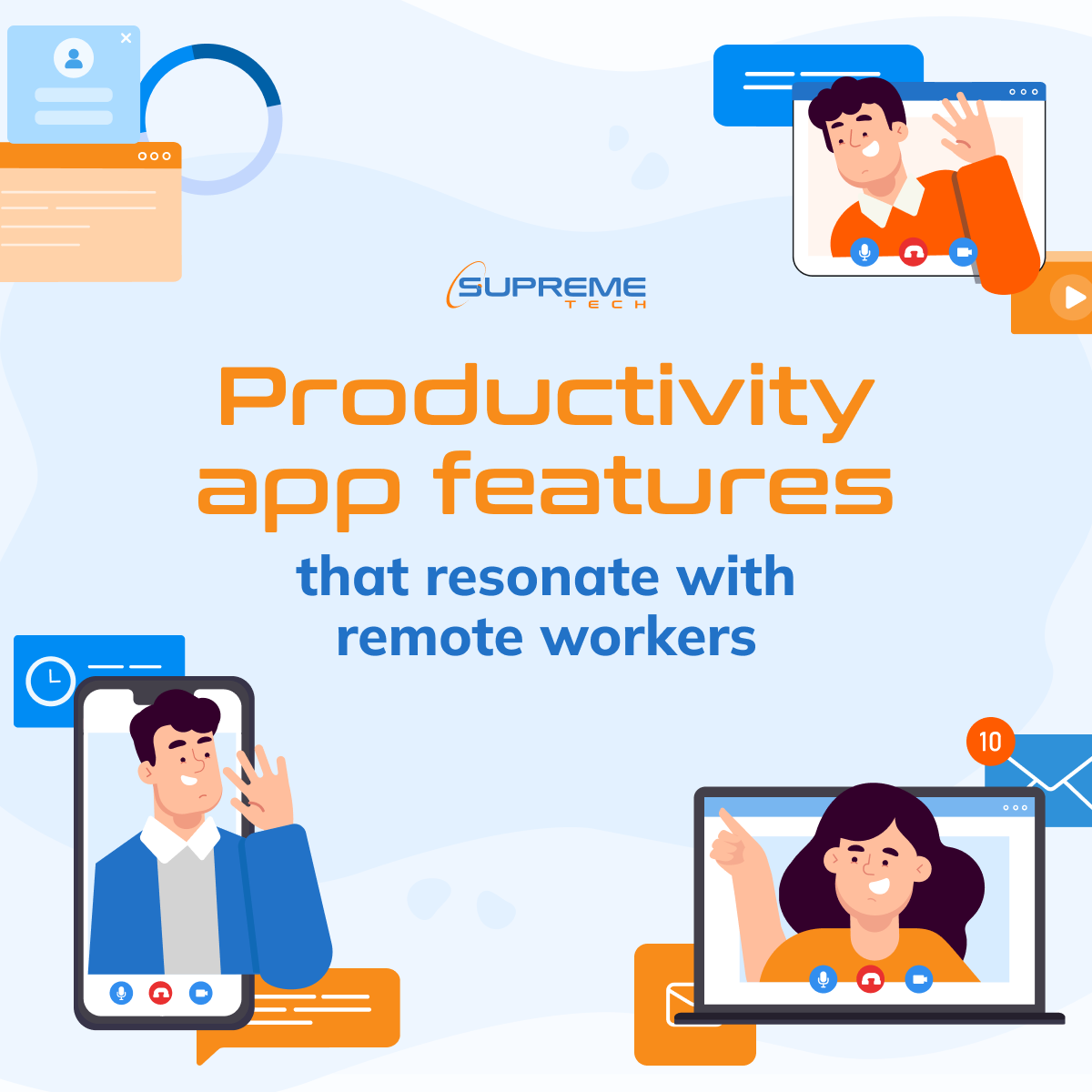Productivity app features that resonate with remote workers Blog by