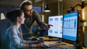 What is in-house application development