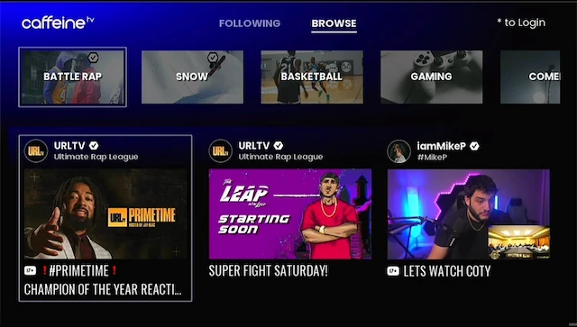 Caffeine TV Caffeine TV