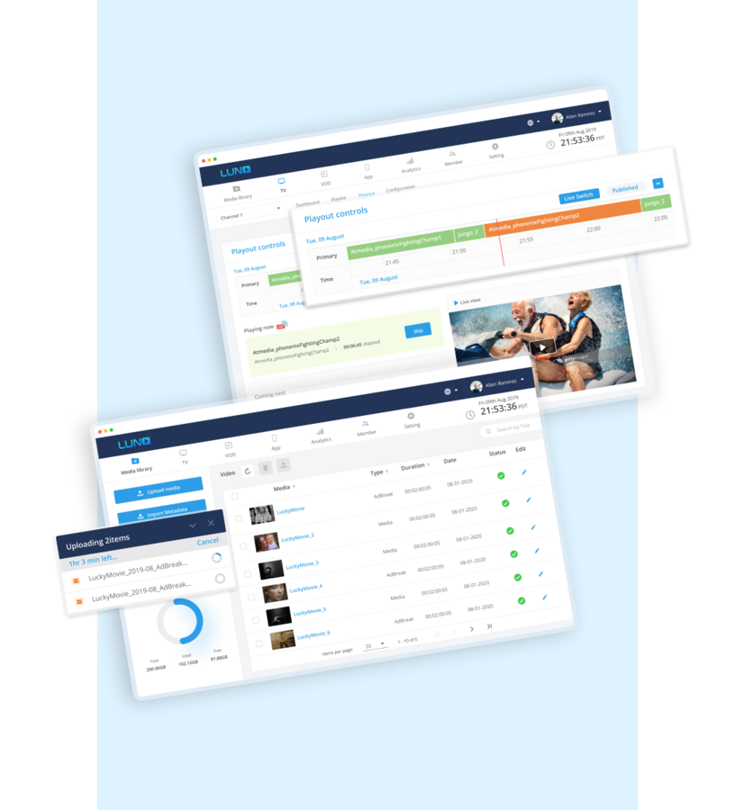 An All-in-one FAST channel & OTT Streaming Platform An All-in-one FAST channel & OTT Streaming Platform