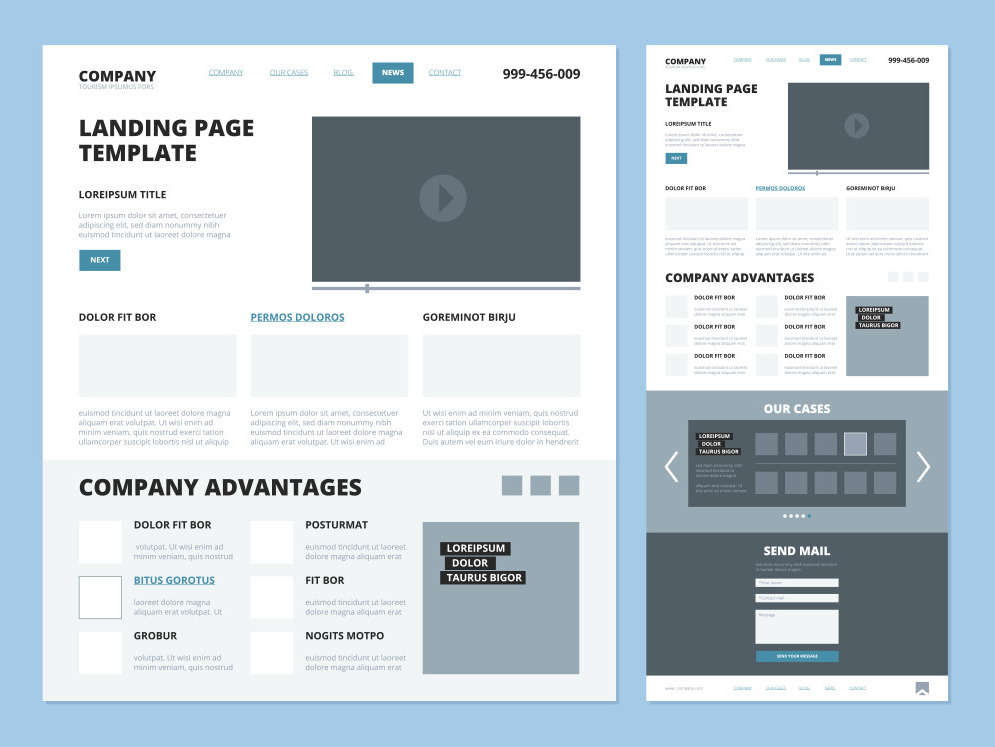 Templates in the atomic design