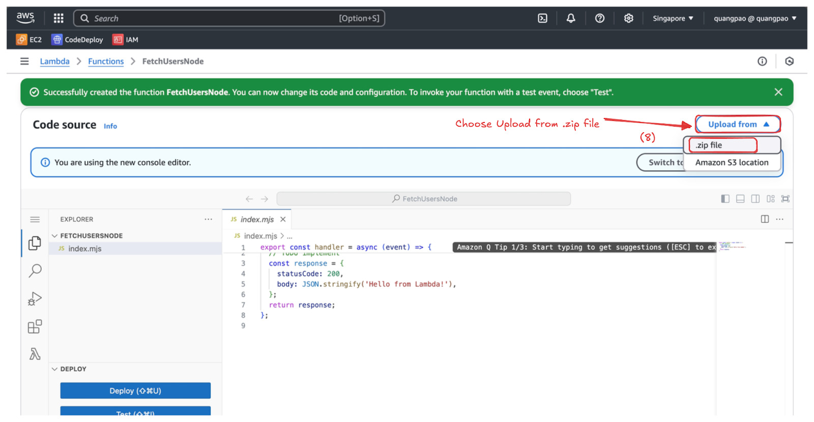 How to Create a Lambda Function Python in AWS? - SupremeTech