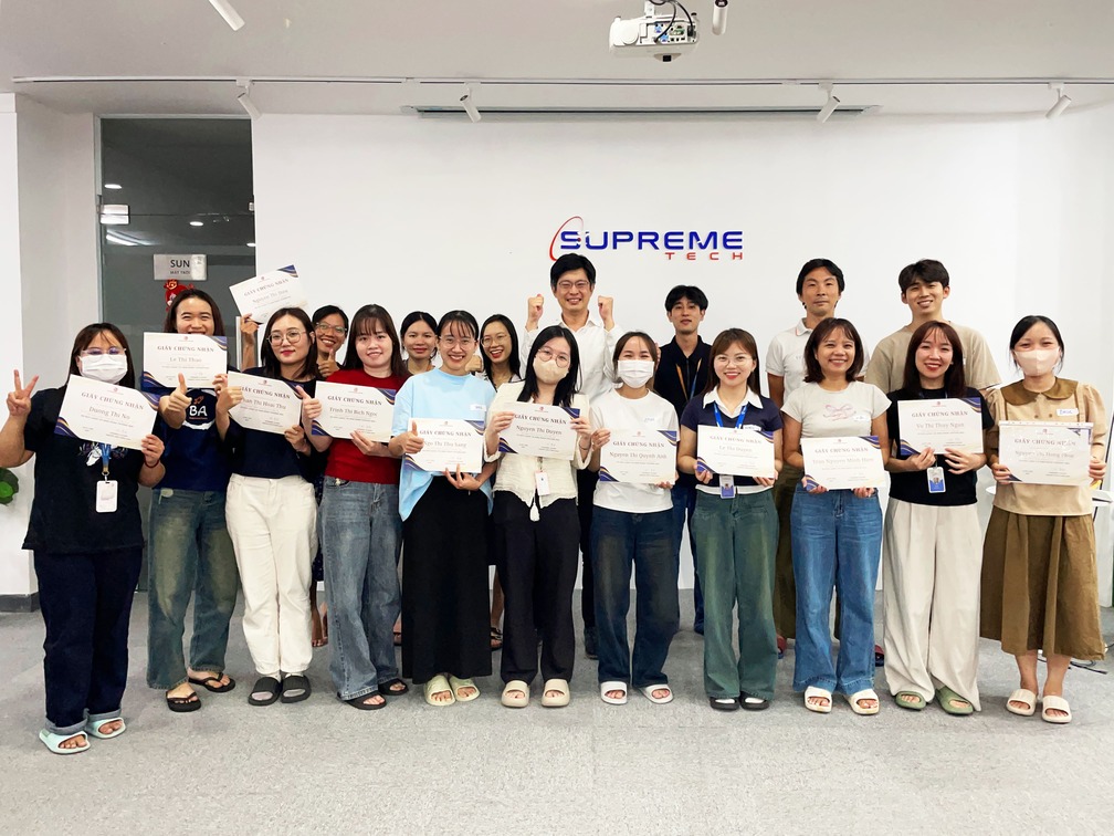 Our BA team proudly received certificates after the Business Analyst training