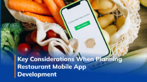 explore restaurant mobile development