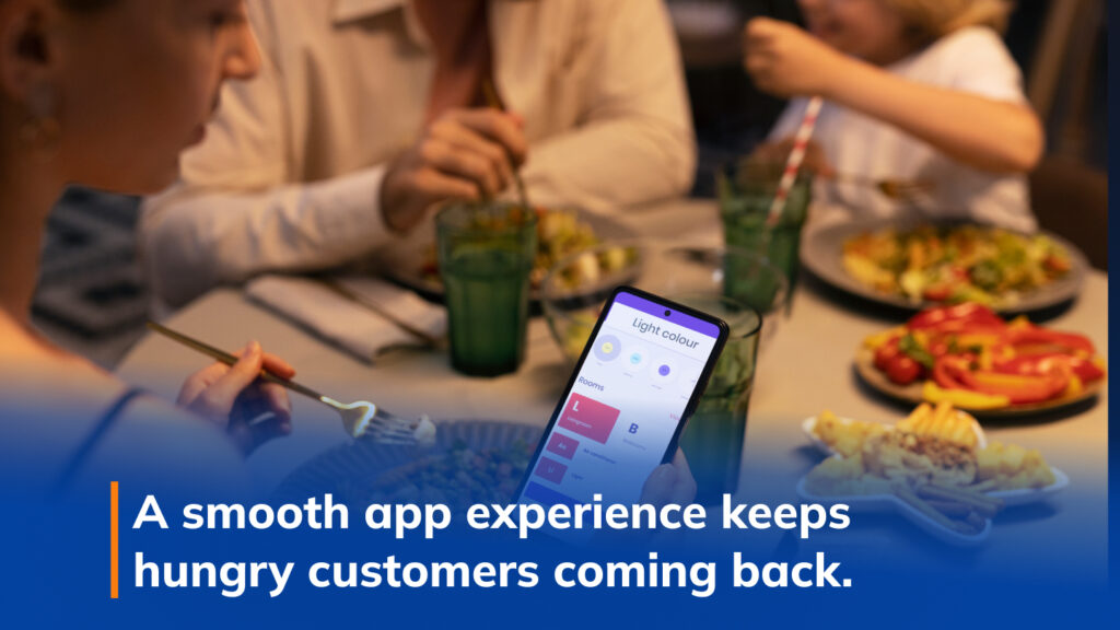 restaurant mobile ordering app keep customer 