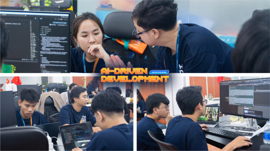 SupremeTech hackathon teams brainstorming