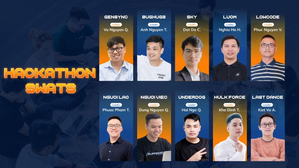 teams competing in SupremeTech Hackathon 2025