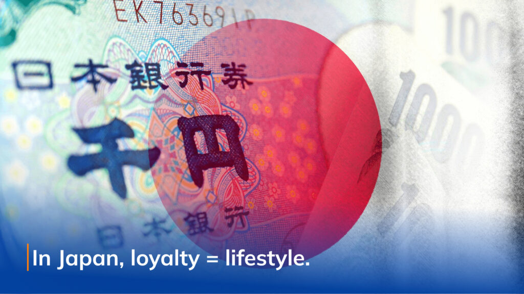 point based loyalty program in Japan is important business