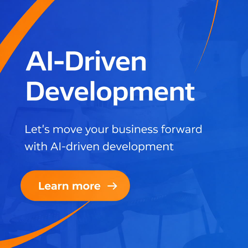 AI driven development banner
