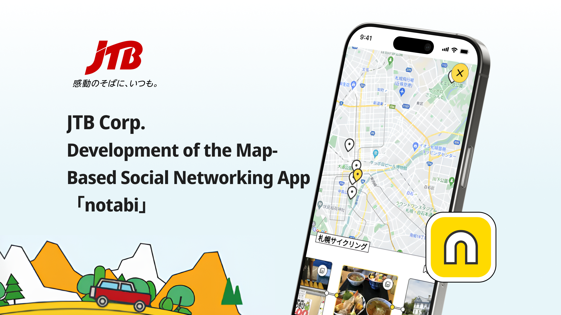 travel app development notabi