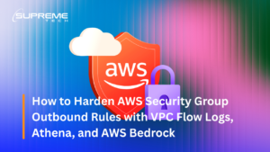 Harden AWS Security Group Outbound Rules with VPC Flow Logs, Athena, and AWS Bedrock