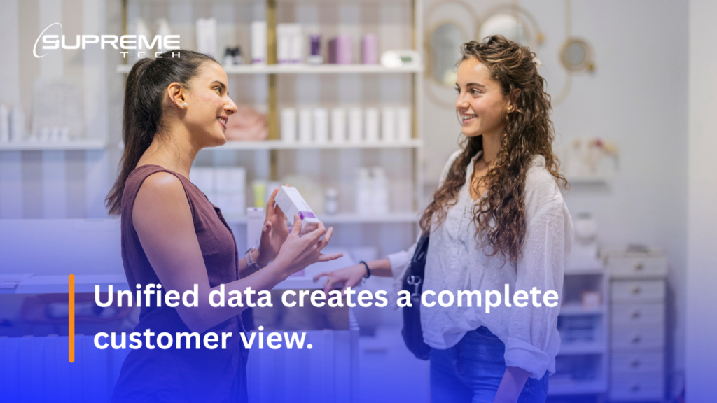 Unified data creates a complete customer view