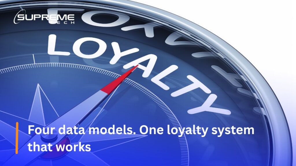 Four data models. One loyalty system that works