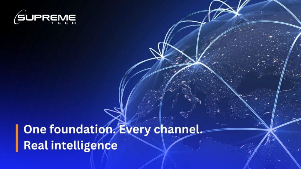 One foundation. Every channel. Real intelligence
