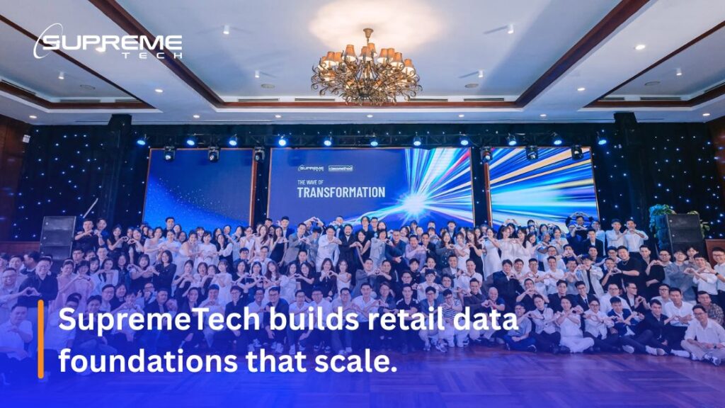 SupremeTech builds retail data foundations that scale.