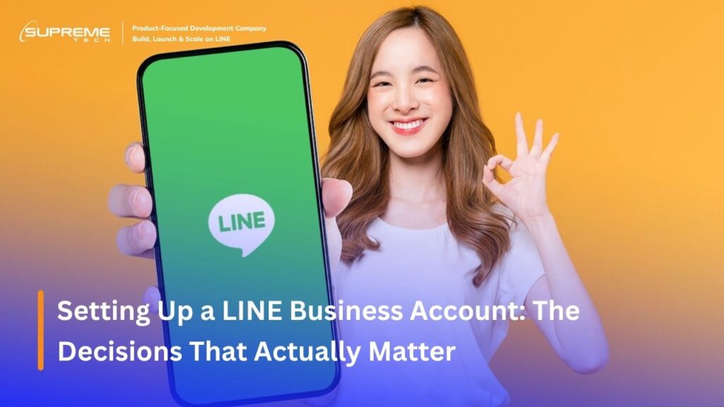 Setting Up a LINE Business Account