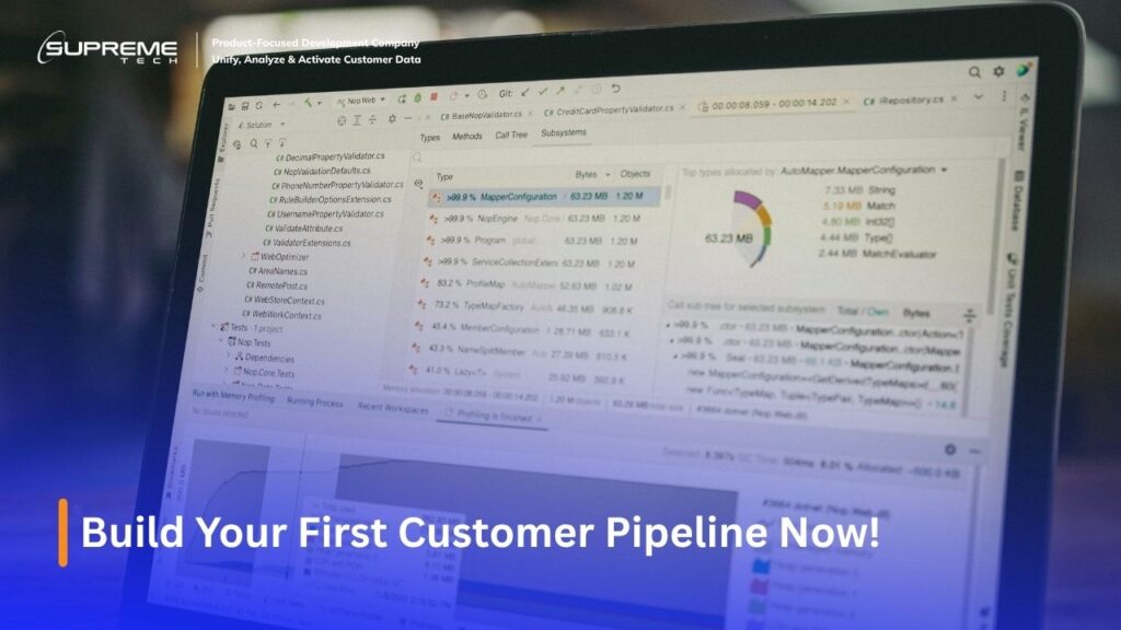 easy way to build Customer Pipeline