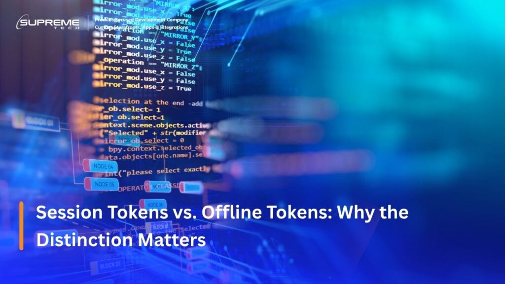 Session Tokens vs. Offline Tokens: Why the Distinction Matters