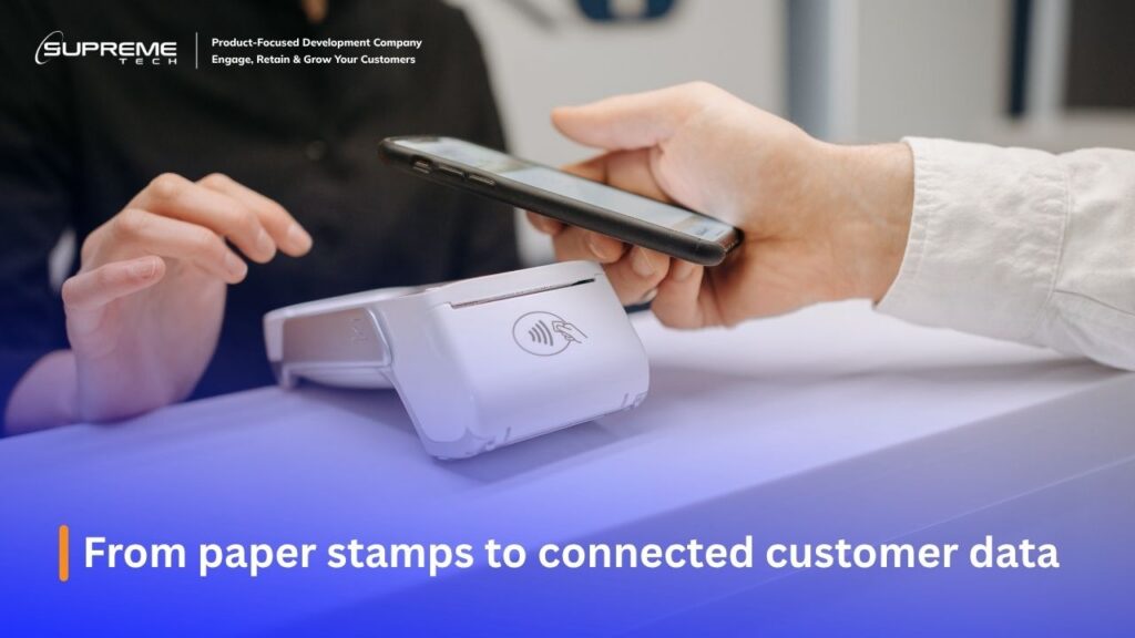 From paper stamps to connected customer data