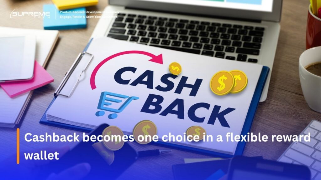 Cashback becomes one choice in a flexible reward wallet