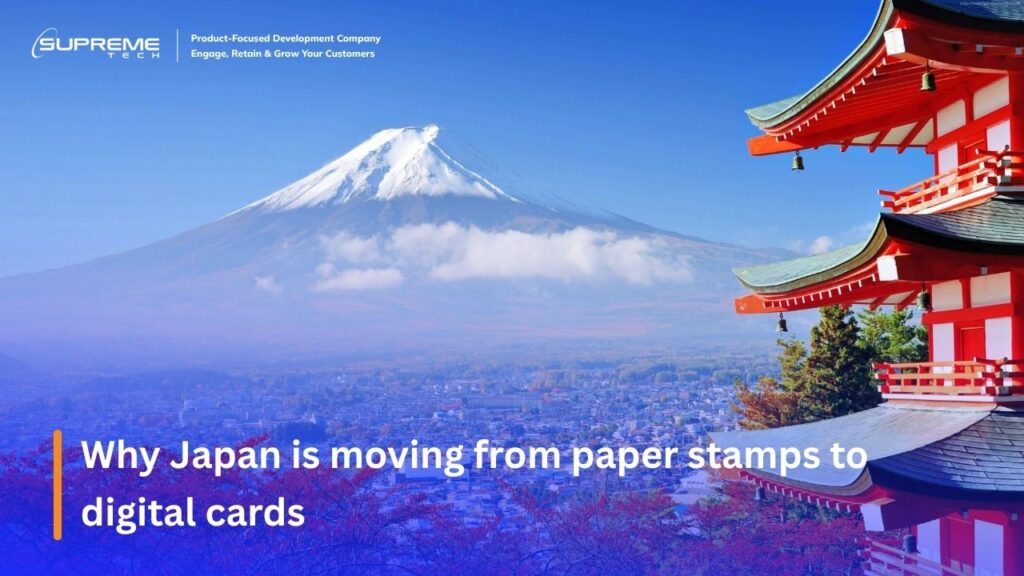 Why Japan is moving from paper stamps to digital cards